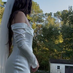 Park & Fifth White Wedding Dress